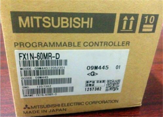 Fx1n-60mr-δ προγραμματίσημη ενότητα ελέγχου PLC ελεγκτών Fx1n60mrd Mitsubishi λογικής