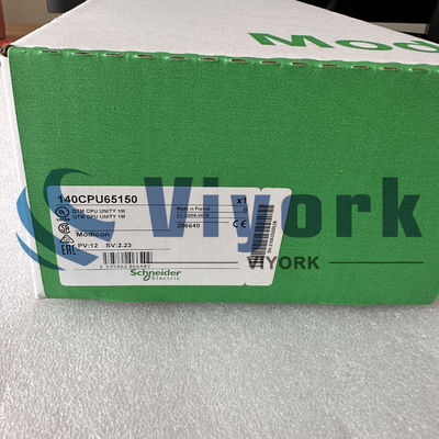 Schneider 140CPU65150 MODULAR PLC CPU QUANTUM 768 KB 166 MHZ NEW