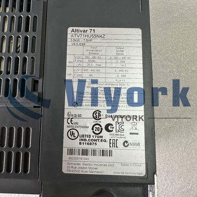Schneider ATV71HU55N4Z AC DRIVE SPEED DRIVE 7.5HP 460V ATV71 LED KEYPAD NEW