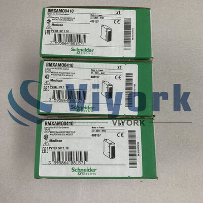 Schneider MODICON BMXAMI0410 ANALOG INPUT MODULE 4 INPUTS 16 BITS RESOLUTION NEW